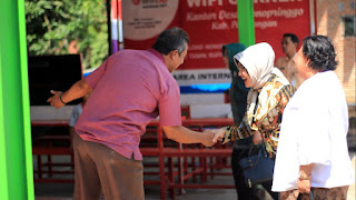 Galeri Foto Kunjungan Perpustakaan Nasional dan DPR RI ke Desa Wonopringgo dalam Rangka Safari Gerakan Nasional Gemar Membaca