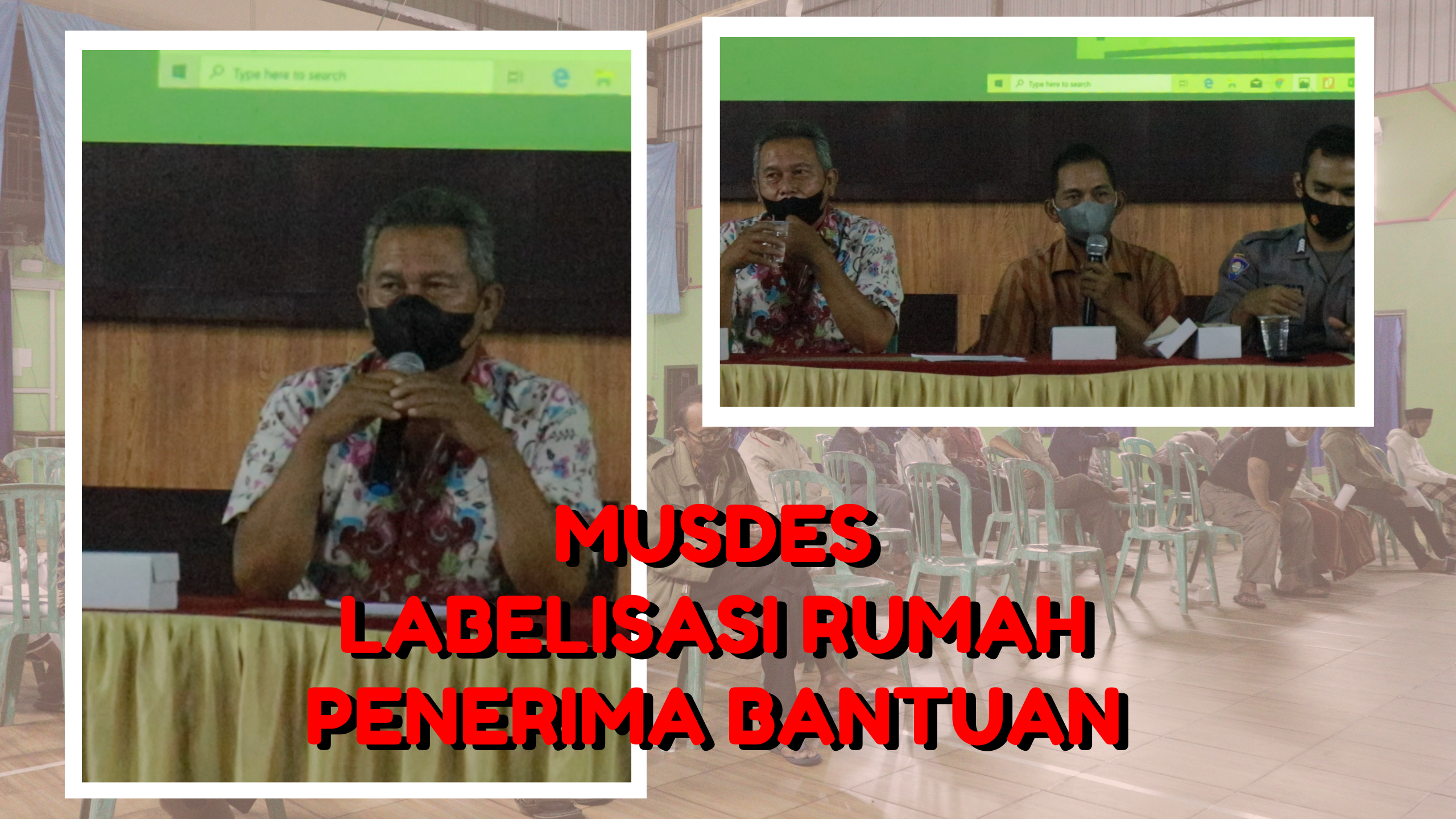 Musdes Labelisasi Rumah Penerima Bantuan