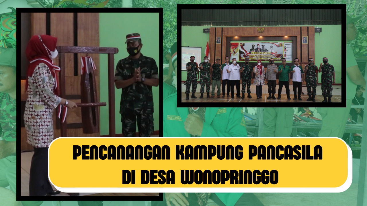 Kampung Pancasila di Desa Wonopringgo