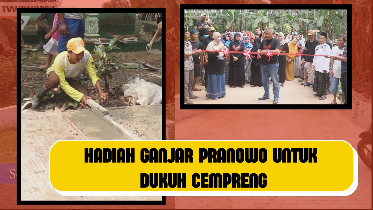 Hadiah Ganjar Pranowo untuk Dukuh Cempreng