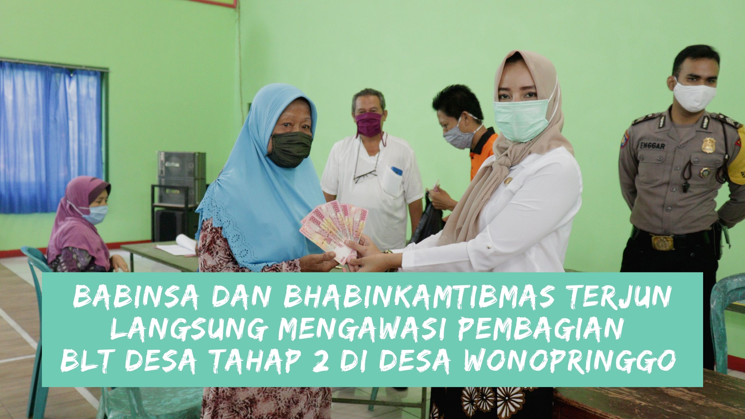 Penyaluran BLT Desa Wonopringgo Tahap 2