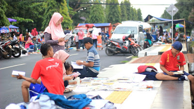 Buka Lapak Perpustakaan Cerah Desa Wonopringgo