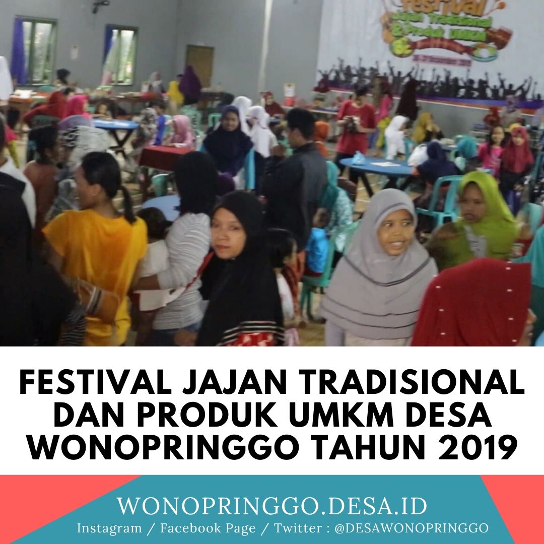 Festival Jajan Tradisional dan Produk UMKM Desa