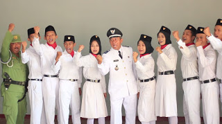 Galeri Foto Upacara 17 Agustus 2017 di Desa Wonopringgo, Kabupaten Pekalongan