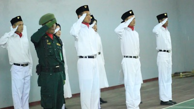 Malam Pengukuhan Paskibra Desa Wonopringgo Tahun 2017