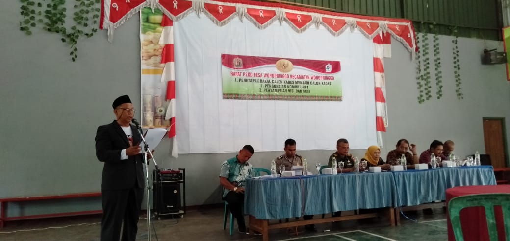 Pilkades Desa Wonopringgo Diikuti Dua Calon