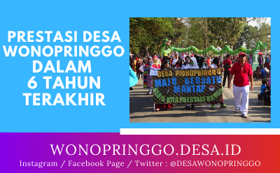 Prestasi Desa Wonopringgo 6 Tahun Terakhir