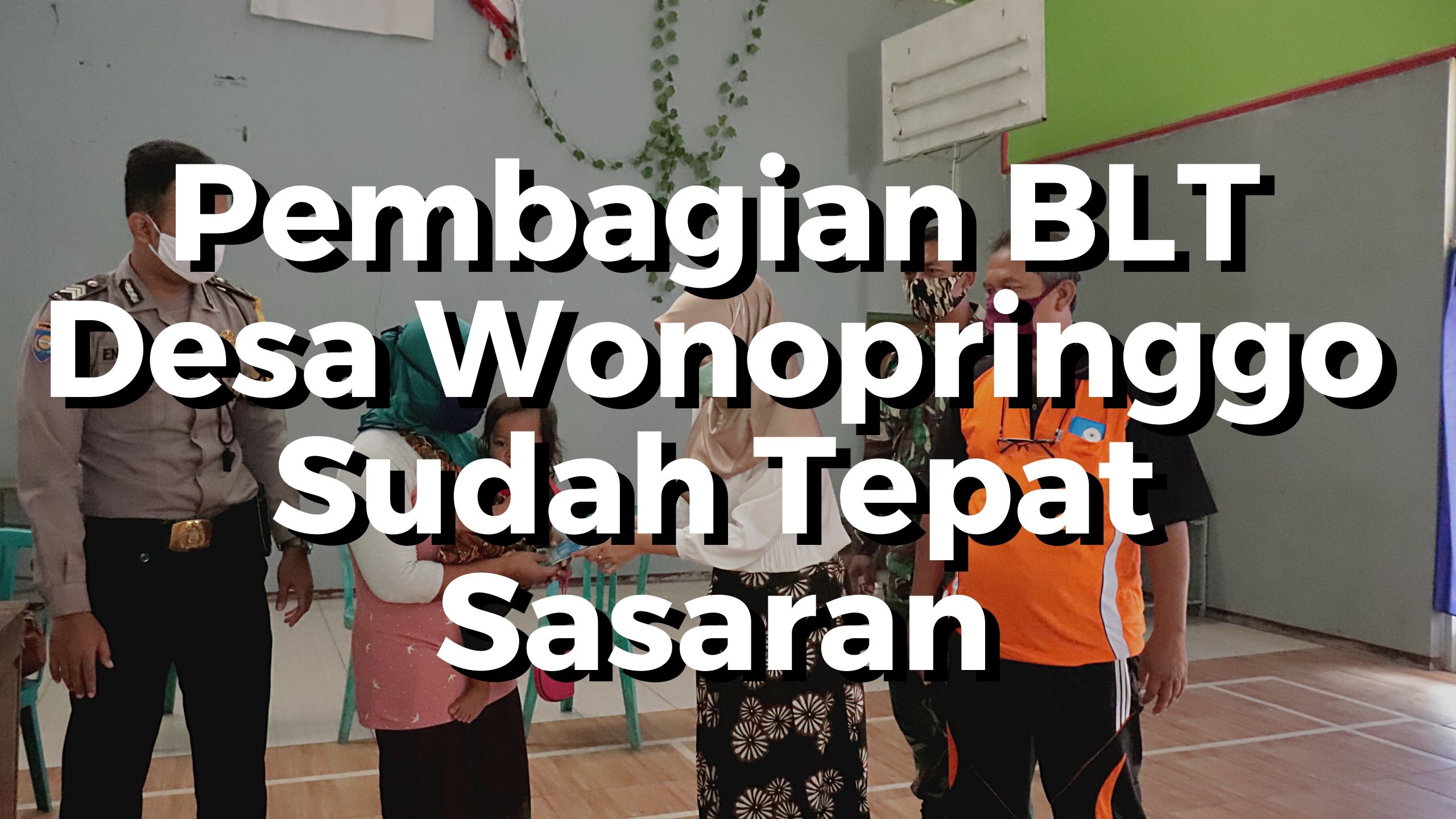 BLT Desa Wonopringgo Sudah Tepat Sasaran