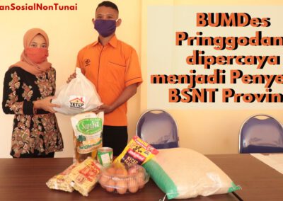 BUMDes Pringgodani Jadi Penyedia BSNT Provinsi